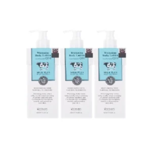 skin-care-makeup-0509 บิวตี้ บุฟเฟต์ โลชั่นน้ํานมคิวเทนบํารุงผิวขาว เซนทิโอ มิลค์พลัส 400 มล. x 3