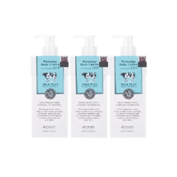 skin-care-makeup-0509 บิวตี้ บุฟเฟต์ โลชั่นน้ํานมคิวเทนบํารุงผิวขาว เซนทิโอ มิลค์พลัส 400 มล. x 3