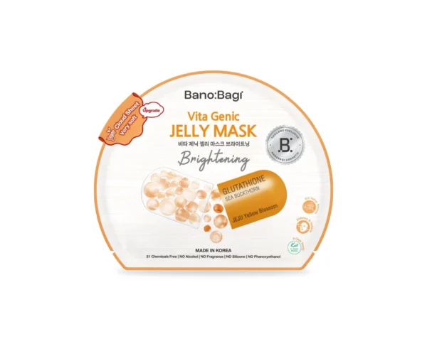 skin-care-makeup-0524 BANOBAGI Vita Genic Jelly Mask - Brightening 30 ml. (1 pc.)