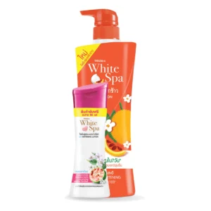 skin-care-makeup-0535 มิสทิน ไวท์ สปา ฟักข้าว โลชั่น 400 มล. ฟรี 80 มล.