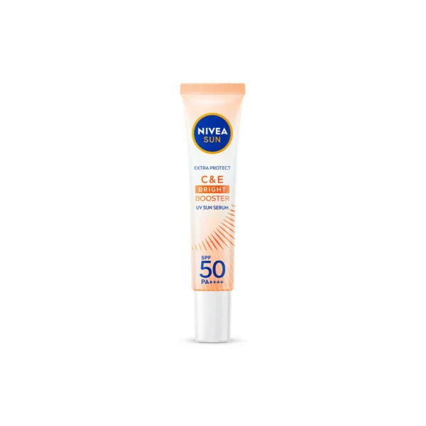 skin-care-makeup-0556 นีเวีย ซัน เอ็กซ์ตร้า โพรเท็ค ซี แอนด์ อี ไบรท์ บูสเตอร์ ซัน เซรั่ม เอสพีเอฟ50 พีเอ++++ 30 มล.