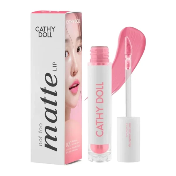 skin-care-makeup-0604 เคที่ดอลล์ ลิป นอตทูแมทท์ 02 มิลค์เชค 2.9 ก.
