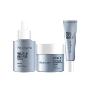 skin-care-makeup-0630 นูโทรจีนา วิซิเบิล รีแพร์ รีเจเนเรติ้ง 50 ก. ครีม + นูโทรจีนา วิซิเบิล รีแพร์ 15 ก. อาย ครีม + นูโทรจีนา วิซิเบิล รีแพร์ 30มล. เซรั่ม x 3