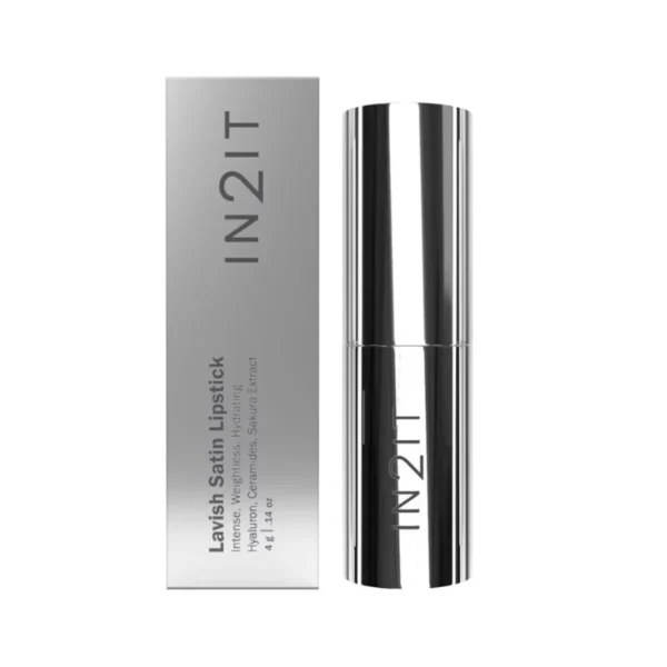 skin-care-makeup-0639 IN2IT Lavish Satin Lipstick - ลิปสติกเนื้อกํามะหยี่ LSL03-Sunset Coral