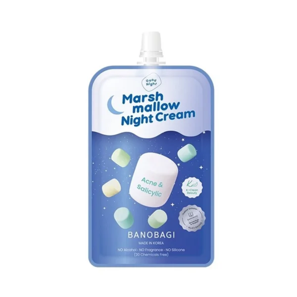 skin-care-makeup-0661 BANOBAGI Acne & Salicylic Marshmallow Night Cream