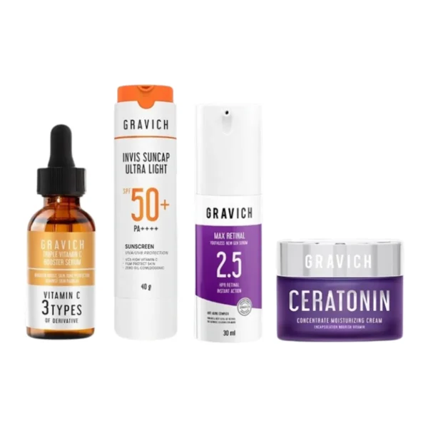 [Day / Night] Advance Anti-Aging Set (Day - Triple Vit C+ Invis Suncap) ( Night - Max Retinal + Ceratonin)