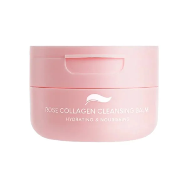 skin-care-makeup-0706 Plantnery Rose Collagen Gentle Cleansing Balm 60 g คลีนซิ่งบาล์มโรสคอลลาเจน สะอาด ผิวนุ่ม อ่อนโยน
