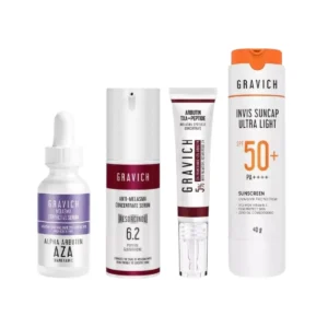 Gravich เซตดูแลฝ้า กระ จุดด่างดํา Melasma Corrective Serum, Melasma Concentrate Serum , Melasma Spotless, Invis Suncap