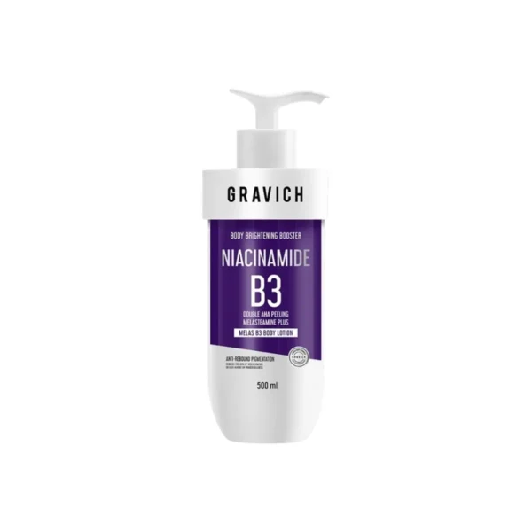 skin-care-makeup-0736 Gravich Melas B3 Brightening AHA Body Lotion 500ml