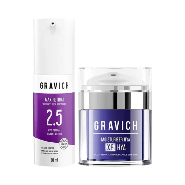 [LIVE6]Gravich ​Max Retinal Youthless New Gen Serum 30 ml+Moisturizer Complex 5X Ceramide Gel 50 ml