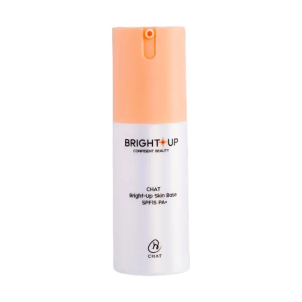 skin-care-makeup-0755 CHAT Bright-Up Skin Base SPF15 PA+ ไบรท์อัพเหมยตูน้องฉัตร 30g. Beauty Peach