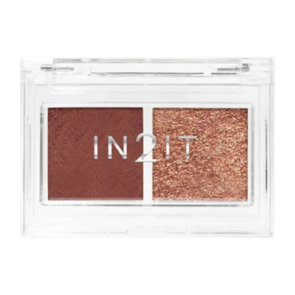 IN2IT Duo Jello Eye Shadow - เจลโล่อายแชโดว์ [DES] DES03 THANKS BABE