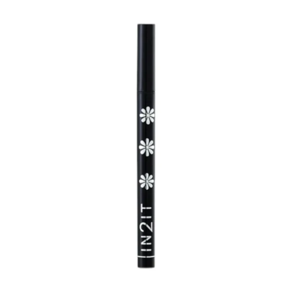 IN2IT Hair Brush Eyeliner Pen Waterproof - อายไลน์เนอร์ EPH01 All Black