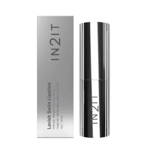 skin-care-makeup-0815 IN2IT Lavish Satin Lipstick - ลิปสติกเนื้อกํามะหยี่ LSL02-Petal Blush