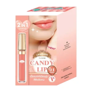 skin-care-makeup-0875 เมจิ แคนดี้ ลิป แอนด์ ชีค นู้ด 01 2 ก.x6