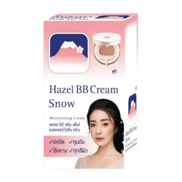 skin-care-makeup-0876 ฟูจิ เฮเซล บีบี ครีม สโนว์ มอยเจอร์ไรซิ่งครีม 8 ก.x6