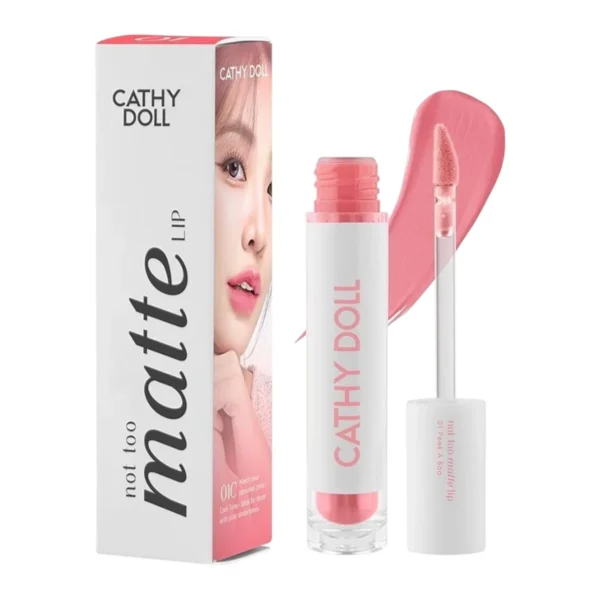 skin-care-makeup-0890 เคที่ดอลล์ ลิป นอตทูแมทท์ 01 พีคอะบู 2.9 ก.