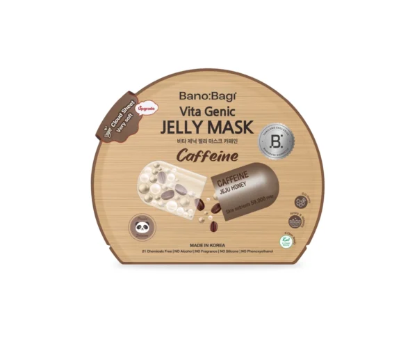 skin-care-makeup-0920 BANOBAGI Vita Genic Jelly Mask - Caffeine 26ml (1 pc.)