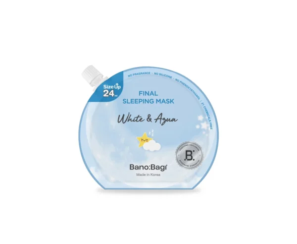 BANOBAGI Final Sleeping Mask - White & Aqua (1 pc.)