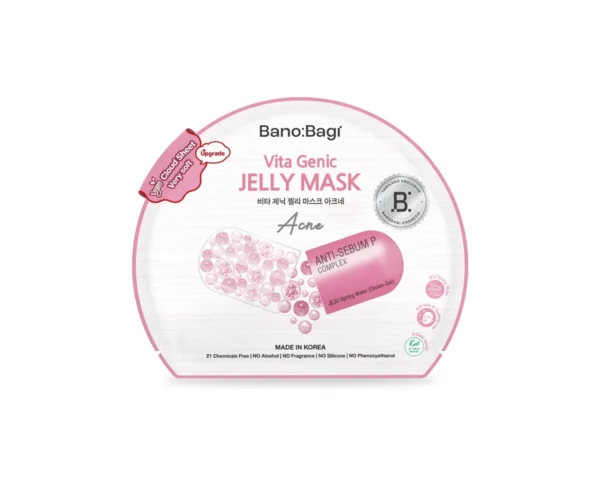 skin-care-makeup-0928 BANOBAGI Vita Genic Jelly Mask - Acne 30 ml. (1 pc.)