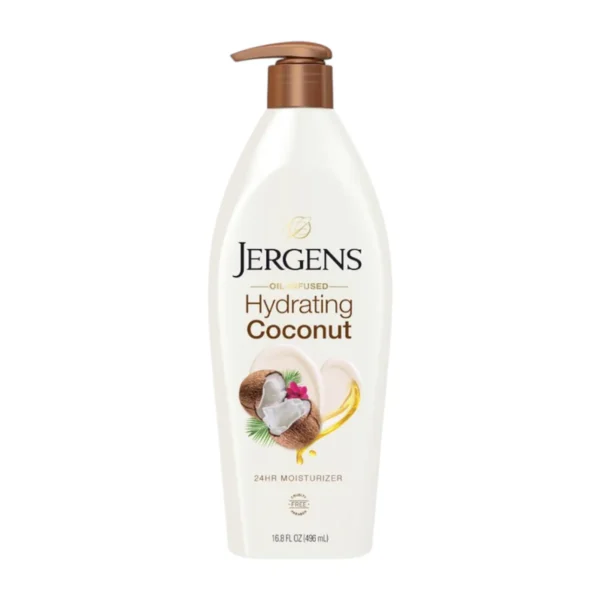 skin-care-makeup-1008 เจอร์เกนส์ ออยล์-อินฟิวส์ ไฮเดรติ้ง โคโคนัท ทเวนตี้โฟร์-อาวร์ มอยส์เจอไรเซอร์ 496 มล.