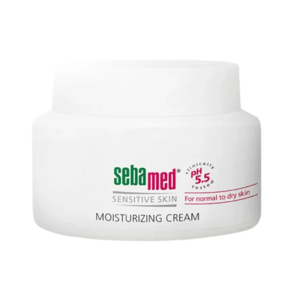 SEBAMED MOISTURIZING CREAM pH 5.5 (75ML) ซีบาเมด มอยเจอร์ไรซ์ซิ่ง ครีม ครีมบํารุงผิวหน้าลดรอยด่างดํา (75มล)