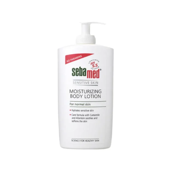 SEBAMED MOISTURIZING BODY LOTION pH 5.5 (400ML) ซีบาเมด โลชั่นบํารุงผิวกาย (400มล) มอยส์เจอร์ไรซิ่ง บอดี้ โลชั่น