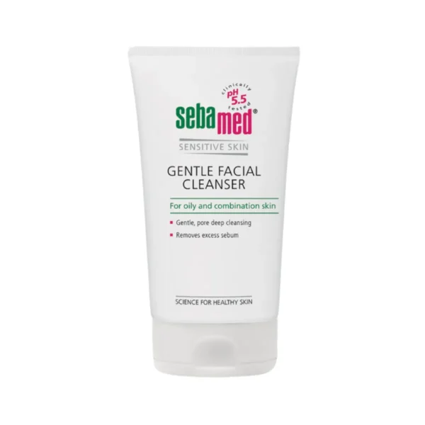 skin-care-makeup-1020 SEBAMED GENTLE FACIAL CLEANSER FOR OILY&COMBINATION SKIN (150ML)เจลล้างหน้าสูตรอ่อนโยน สําหรับผิวมัน ผิวผสม