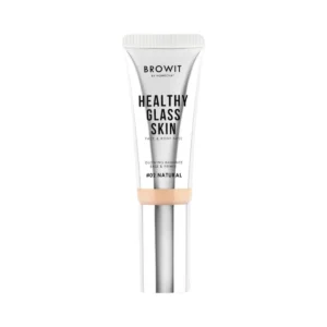 skin-care-makeup-1025 Browit Healthy Glass Skin Face & Body Base เบสผิวกระจกน้องฉัตร 24ml. 02 เนเชอรัล(หลอด)
