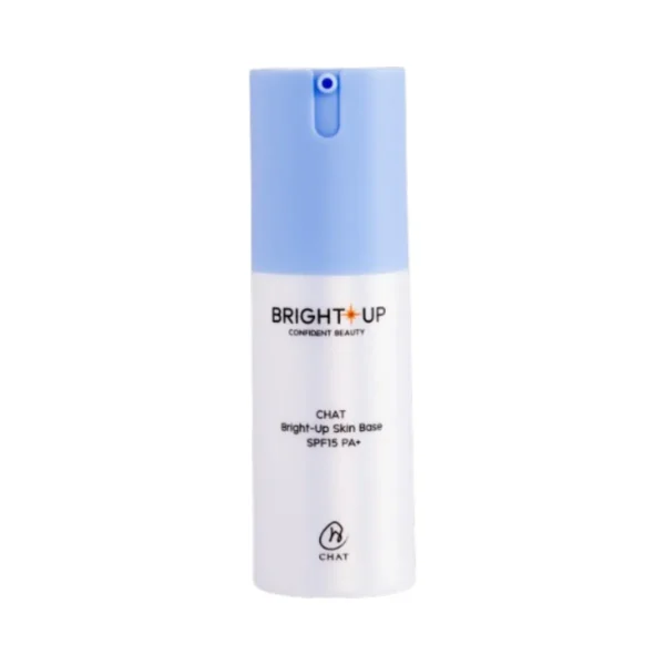 skin-care-makeup-1063 CHAT Bright-Up Skin Base SPF15 PA+ ไบรท์อัพเหมยตูน้องฉัตร 30g. Soft Blue Bright
