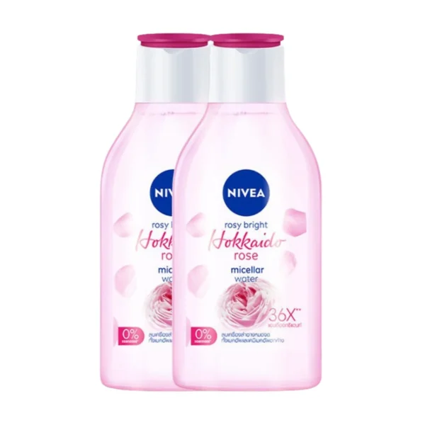 skin-care-makeup-1074 นีเวีย ไมเซล่า เช็ดเครื่องสําอาง โรซี่ ฮอกไกโด 400 มล. 2 ชิ้น