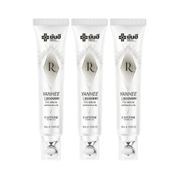 skin-care-makeup-1083 3 หลอด Yanhee Recovery Eye Serum 15 ml. ยันฮี รีโคฟเวอรี่ อาย เซรั่ม ลดริ้วรอย ถุงใต้ตา ตีนกา