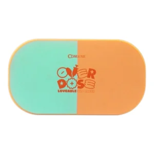 COSLUXE OVERDOSE LOVEABLE DUO CHEEK Blush on เนื้อครีม และ เนื้อมูส บลัชออน ORANGE Tone #44 AMBULANCE