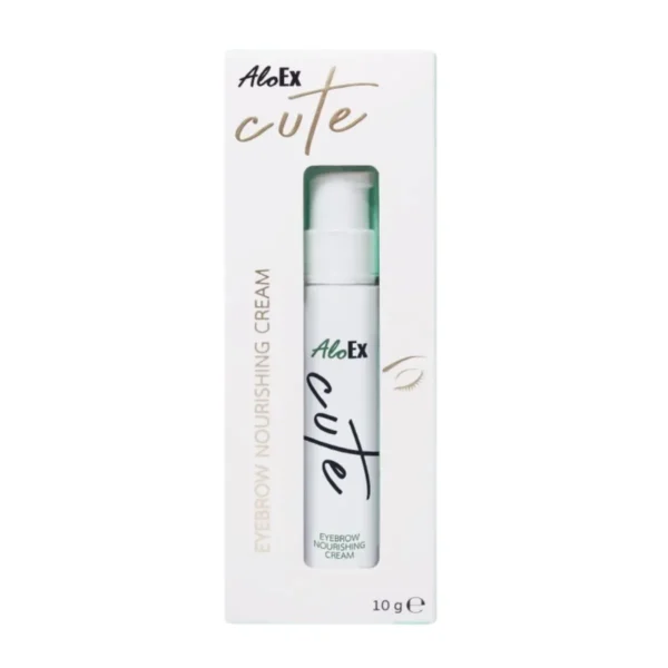 skin-care-makeup-1136 AloEx Cute Eyebrow Nourishing Cream (อโลเอ็กซ์ คิ้วท์ อายบราว นูริชชิ่ง) ครีมบํารุงขนคิ้ว (10g) GDA1101EEA