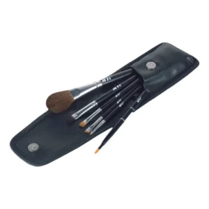 MTI ชุดแปรงแต่งหน้า เซ็ต 6 ชิ้น ทําจากขนสัตว์แท้ Weasel ZBRS-06C