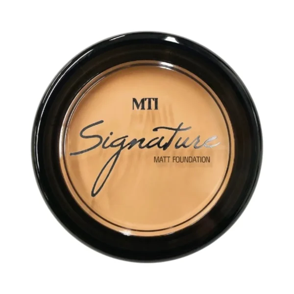 MTI Signature ครีมรองพื้นเนื้อแมทท์ กันน้ํา ปกปิด ฝ้า กระ จุดด่างดํา หลุมสิว ขนาด 5.7 กรัม CUMZF C3 ผิวขาวเหลือง