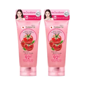 SMOOTO สมูทโตะ โทเมโท โยเกิร์ต พลัส ไวท์เทนนิ่ง ซูทติ้ง เจล 2หลอด