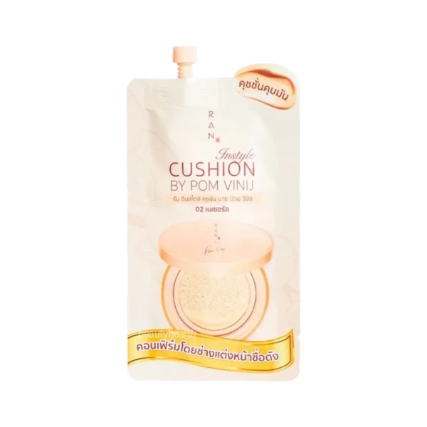 skin-care-makeup-1263 RAN Instyle Cushion SPF30 PA+++ by Pom Vinij รัน อินสไตล์ คุชชั่น บาย ป้อม วินิจ 02 ผิวขาวถึงปานกลาง