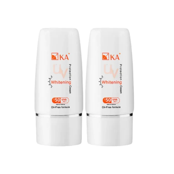 skin-care-makeup-1298 KA UV Protection Whitening Cream SPF50 PA+++ 50 g. (สีขาว) (2 ชิ้น) / เคเอ ยูวี โปรเทคชั่น ไวเทนนิ่ง