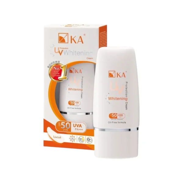KA UV Protection Whitening Cream SPF50 PA+++ (สีขาว) 50 g. / เคเอ ยูวี โปรเทคชั่น ไวเทนนิ่ง ครีมกันแดด