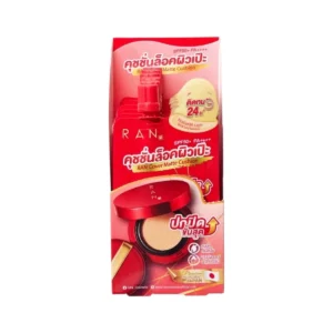 [กล่องx6 ซอง] RAN Cover Matte Cushion คุชชั่นล็อคผิว เฉดสี 01/5 (แบบซอง)