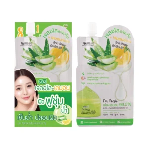 [กล่อง] Nami I'm Fresh Aloe-Lemon Brightening Gel เจลอโล กู้หน้าโทรม ผิวเนียนใส