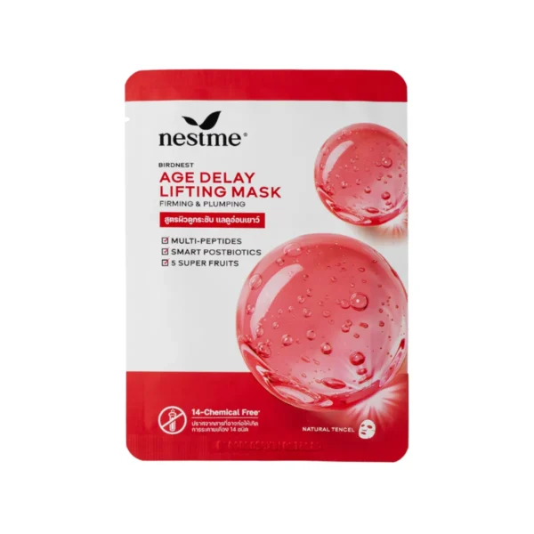 NESTME BIRDNEST AGE DELAY LIFTING MASK 25 ml. เนสท์มี เบิร์ดเนสท์ เอจ ดีเลย์ ลิฟท์ติ้ง มาส์ก