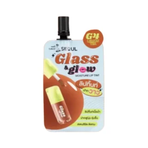 [กล่อง] Nami Glass&Glow Moisture Lip Tint G4 Lemon Tea ลิปทิ้นท์ติดทน เนื้อฉ่ํา สีชัด ปากอิ่มนุ่มฟู รูปแบบซอง