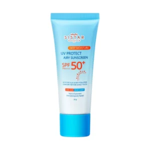 skin-care-makeup-1412 Sistar ซิสต้าร์ กันแดด ยูวี โพรเทค แอร์รี่ ซันสกรีน SPF50+ PA++++ แบบหลอด 30 กรัม Deep Moisture(SST40)
