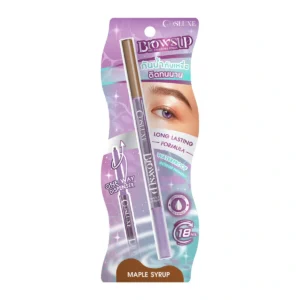 COSLUXE Browsup Gel Eyebrow Pencil ดินสอเขียนคิ้วเจล คอสลุคส์ แบบหมุน ออโต้ กันน้ํา ติดทน คิ้วเป๊ะ MAPLE SYRUP