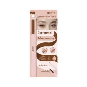 skin-care-makeup-1501 เมลโล อายโบรว์ สลิม ขนาด 0.06 กรัม สี 01 Caramel