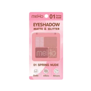 Mello Eye Color Palette เมลโล อาย คัลเลอร์ พาเลท สี 01 สปริง นู้ด