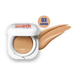 skin-care-makeup-1547 Nami Make Up Pro Seoul UV Sunscreen Cushion SPF50+ PA++++ 03 Almond 12g. คุชชั่นกันแดด เนื้อแมตต์ ปกปิด คุมมัน