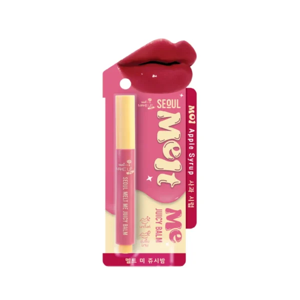 Nami Make Up Pro Seoul Melt Me Juicy Balm M01 ลิปปากกา นามิ กลอสบาล์ม เม็ดสีชัด 1.8g M01 แอปเปิ้ล ไซรัป